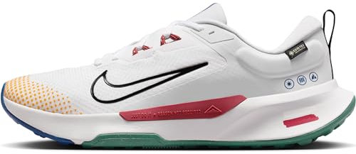 Nike Laufschuh Juniper Trail 2 GTX, White/Black-Cedar-Court Blue, FB2067-102, 42.5 EU (M 9 US)