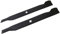 SECURA Jeu de lames (éjection) compatible avec Husqvarna TS 138L 960410431 Tracteur de pelouse