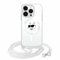 CG MOBILE Karl Lagerfeld KLHMP13XHCCHNT Hülle für iPhone 13 Pro Max 6.7 hardcase transparent IML Choupette Head & Cord