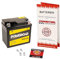 Batterie für Qingqi QM50QT-6A(A) 50, 2006-2008, wartungsfrei, einbaufertig (inkl. 7,50€ Pfand) Gel