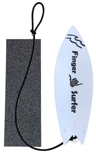 Fingerwind -Surfbrett - tragbares Mini -Skateboard -Set | Mini Finger Surfboard Toy | Kreatives Fingerspitzenspielzeug | Finger -Surfbretter für Kinder Teenager Erwachsene schenken Innen im Freien