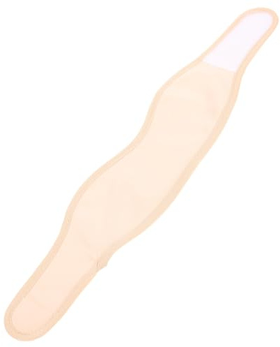 Rizinusölpackung für Frauen Mottoparty, Wiederverwendbare Ölpackung | 48,5x9,5x0,3cm, Stoff, für Hals und Ätherische Öle, Khaki, Weich, Hautfreundlich