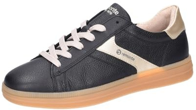 Remonte Retro Sneaker Weite G schwarz