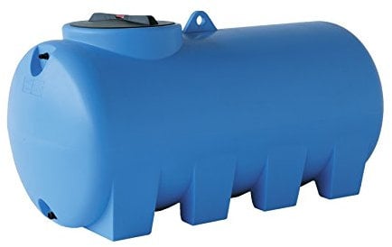 SERBATOIO ACQUA, ALIMENTI IN POLIETILENE LT.500 CILINDRICO ORIZZONTALE