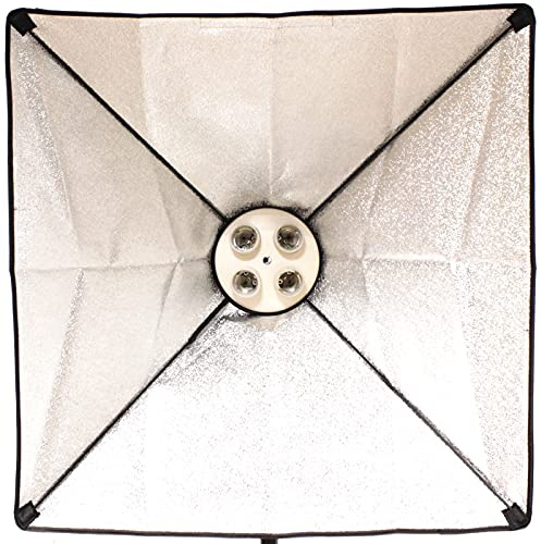 Cablematic Konzentrieren Dauerlicht mit Softbox 60x60cm 4xE27