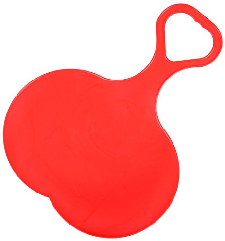 Kunststoff Schlitten Schnee Rutscher (rot)