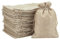 PandaHall 100pcs 18x13cm Jutebeutel Kordelzug Geschenktüten Geschenktüte Jute Verpackung Aufbewahrung Leinen Schmuckbeutel für Hochzeit Dusche Geburtstag Weihnachten Schmuck DIY Handwerk, Tan