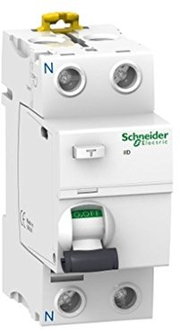 Schneider Electric A9R84263 Interruptor Diferencial iID, 2P, 63A, 300 mA, Clase AC