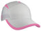 Headsweats Unisex Mütze Super Duty Shorty Sportm tze, white/pink, Einheitsgröße EU