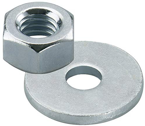 fischer 510510 Muttern Scheiben für FIS A M 10, galvanisch verzinkt B