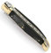 Laguiole manche en corne noire et mitres en inox