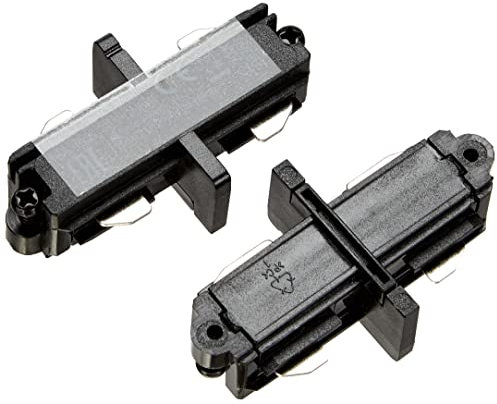 SLV Längsverbinder für 1-Phasen HV-Stromschiene, elektrisch, schwarz 143090