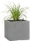 Pflanzwerk® Fioriera Vaso per Fiori Portavaso Grigio 30x34x34cm *Resistente al Gelo* *Protezione UV* *Europea di qualità*