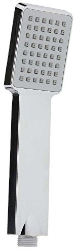 Sanixa LU49 hochwertige Design-Brause QUADRO für exzellentes Duschvergnügen Quadratischer Duschkopf Duschbrause Handbrause Dusche Bad Brausekopf rechteckig Anti-Kalk
