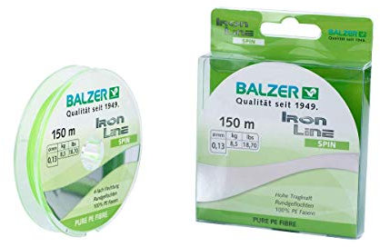Balzer Iron Line 4 Spin chartreuse 150 m Spule 0,13 mm/ 8,5 kg