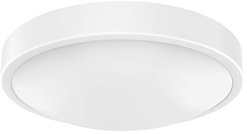 Energizer Motion Activated LED Bathroom Flush Ceiling Light Fitting with Microwave Sensor