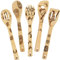 Lot de 5 cuillères en bois brûlé Star Wars pour homme, cadeaux de cuisine amusants pour homme, cadeaux de bébé Yoda pour femme, spatules en bois fendues pour décoration de cuisine Starwars