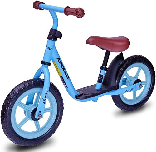 Apollo Aviator Laufrad - Sicheres 12 Zoll Kinderlaufrad, Robust, Bequem und Sehr Leicht, Für Mädchen & Jungen, Lauflernrad Für Kleine Kinder