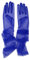 Hoseirty Damen-Handschuhe, lang, Tüll, Hochzeit, Party, für Braut, 69,8 cm, Ellenbogenlänge, Vintage, durchscheinend, Teeparty, Abend, Abschlussball, Opern, Party, Handschuhe, königsblau