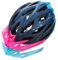 Meteor - Marven Cycle Helmet – Lightweight Adjustable Helmet for Men, Women, Kids – MTB, Bike, Scooter, Skateboard & Hoverboard – Breathable with Detachable Visor - Size L - Turquoise
