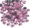 Beadsland Hotfix Pedrería, 1440Pcs Flatback Crystal Rhinestones para manualidades Ropa DIY Decoraciones, rosa claro, SS20, 4.6-4.8mm