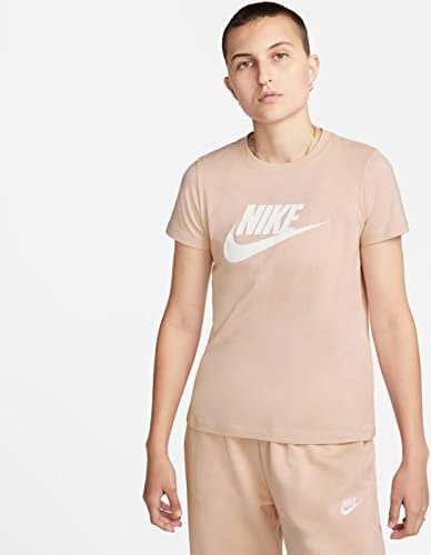 Nike Damen Essntl Icon Futur T Shirt, Pink Oxford, M EU