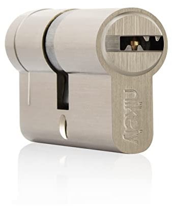 GERCAR Pro Schließzylinder MIX 4er gleichschließend nach Wunsch kombinierbar aus 4 Profilzylinder oder Knaufzylinder 60/70 / 80/90 mm inkl. 20 Schlüssel - One Key System frei konfigurieren