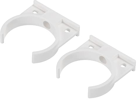 sourcing map 2Paket Wasserfilter Clip für 10 11 Wasserreiniger Filter Klemmbügel Weiß