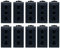 BRATEK - 10 Prese elettriche da muro compatibile con bticino - Presa elettrica muro Bipasso compatibile frutti elettrici - Presa da muro alta qualità