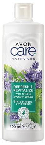 Avon Care 2in1 Shampoo & Spülung mit Brennessel & Lavendelextrakt, 700 ml