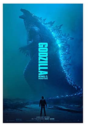 GUyfam Filmposter Godzilla Vs King Kong, 20 Stück, Leinwandposter, Wandkunst, Dekordruck, Gemälde für Wohnzimmer, Schlafzimmer, Dekoration, 30 x 45 cm