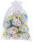 Boston International Osterei Ornamente Frühling Dekorationen für Zuhause 12er Set Türkis Hasen & Blumen
