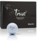 Trust Golfbälle Panther – Urethan-Cover, weiches Schlaggefühl, gerader Flug, Gute Stoppkontrolle, Big MAX Kern für Weite Flüge, optimale Kombination aus Weite & Spin-Kontrolle, 12 Bälle, Weiß K10