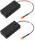 OTOTEC 2 STK 5mm Rot LED-Alarm-Falschalarm mit Vorverdrahtetem Batteriehalter für Autos Motorräder Garagen Batterien Nicht Im Lieferumfang Enthalten