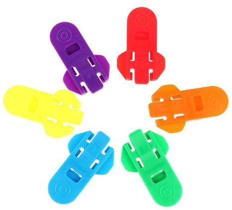 Getränkedosenöffner,6 PCS Dosenöffner zum Öffnen von Getränken Bunte Dosenverschluss Ringöffner Kunststoff Einfacher Manueller Dosenöffner Easy Can Opener für Cola Bier Soda