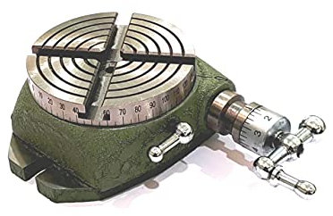Buyohlic Piccolo orologiaio 2-3/4 (2,75 pollici) utensili per fresatura a tavola rotante ((2 slot)