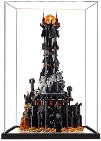 Acryl-Vitrine für Lego 10333 Modell, staubdichte Displaybox, Aufbewahrungsbox, transparente Box, Displaybox kompatibel mit Lego 10333 (nur Hülle, kein Modell) (3 mm)