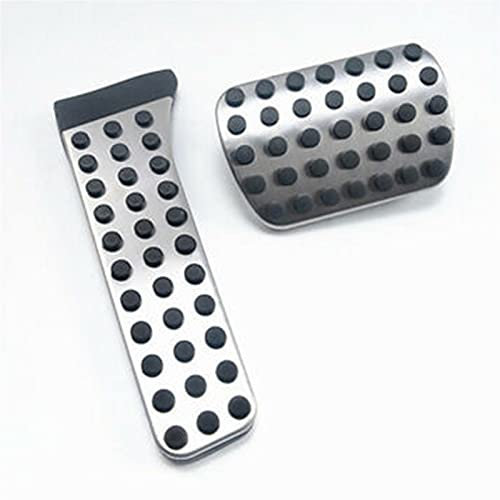 Auto Pedale,Fußstütze Pedalkappen Auto-Pedal-Abdeckung Passend für Mercedes Benz C e s GLK SLK CLS SL- Klasse W203 W222 W213 W205 W204 W211 W212 W210 W212 W212 W212 W212 W212 Beschleuniger Bremsbelag.