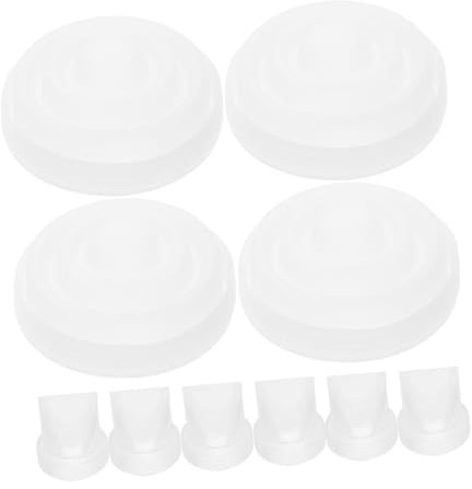 LRXIYODE 1 Set Washable Silicone Diaphragms Duckbill Valves for Breastfeeding Pumps Compatible with Momcozy Easy to Clean Replacement Parts Durable Fit