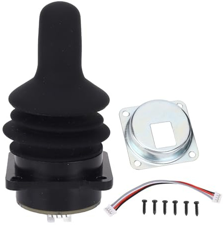 Fafeicy Hall Joystick, Rotation à 360 Degrés Joystick 360 Degrés Rotation 360 Universal X/Y Double Axes Contrôle avec 19,6 Angle de Tremblement