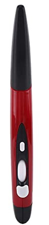 Cryfokt Optical Air Mouse Wireless Pen 2.4GHz Connection Adjustable 500/1000DPI for Computers Laptop, User-Friendly Design for Smooth Movement Control and Page Turning (Red)