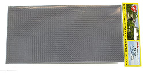 Heki 70082 Gehweg H0 / Tt 2 Stück, Größe: 28 x 14 x 0,3 cm, Mehrfarbig