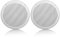 Artsound Waterproof Encastrables MDC64 Haut-parleurs multimédia Design rond étanche 100W Blanc