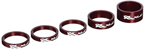 XLC, Set distanziale Head AS-A02 Unisex adulto, Rot, Taglia unica