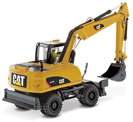 Diecast Masters 85171c - Pelle sur pneus Caterpillar M316D, échelle 1:50, env. 16,9 x 5,6 x 7 cm, dès 14 Ans