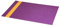 Rhodia 318900C Schreibunterlage, (60 x 40 cm, praktisch und strapazierfähig, Kunstleder, elegant, ideal für Ihr Büro)1 Stück, violett