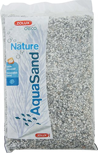 Zolux Gravier Naturel pour Aquarium Granit Hawaï de 2 à 5 mm de Granulométrie 1 kg