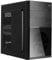 Aerocool CS105BK - Scatola per computer Micro ATX e Mini-ITX, ventola anteriore, nero