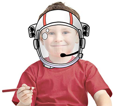 riou Kinder Gesichtsschutz Visier aus kunststoff Gesichtsvisier Transparent Verstellbar Wiederverwendbare Mund und Nasenschutz Schutzschild