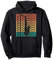 Retro Vintage Saxophon Geschenk für Saxophonisten Pullover Hoodie